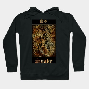 Snake. Lenormand Gothic Mysteries Design. Hoodie